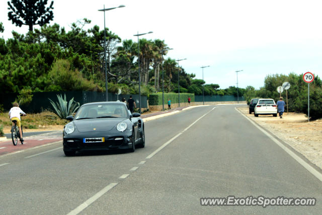 Porsche 911 Turbo spotted in Guincho, Portugal