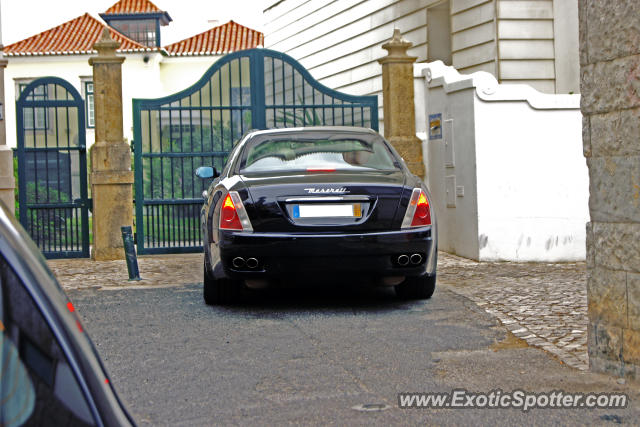 Maserati Quattroporte spotted in Cascais, Portugal