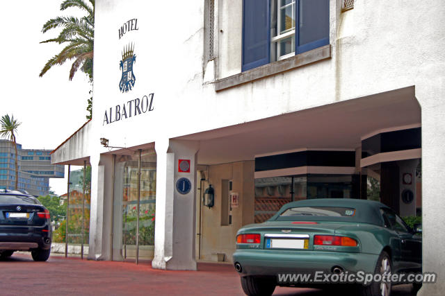 Aston Martin DB7 spotted in Cascais, Portugal
