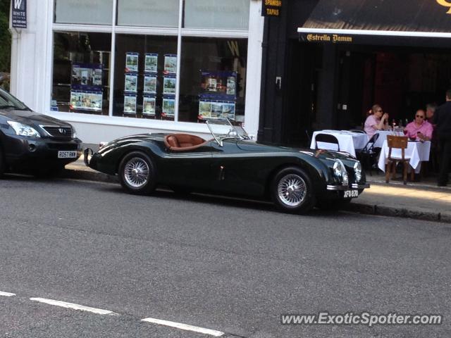 Jaguar Advanced Lightweight spotted in London, United Kingdom