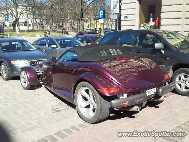 Plymouth Prowler spotted in Riga, Latvia