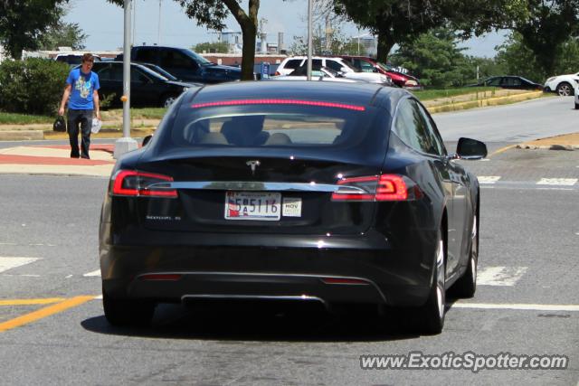 Tesla Model S spotted in Newark, Delaware