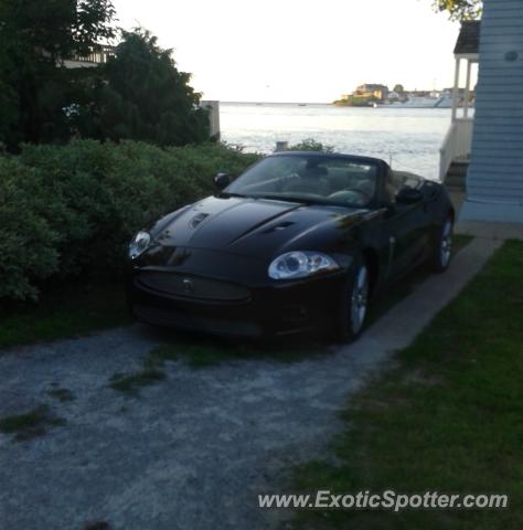 Jaguar XKR spotted in Niagara Falls,On, Canada