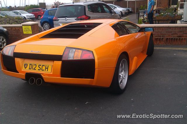 Lamborghini Murcielago spotted in Gorleston, United Kingdom