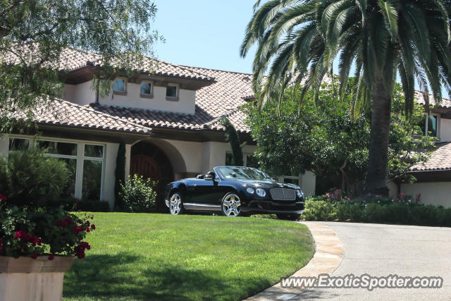 Bentley Continental spotted in Rancho Santa Fe, California