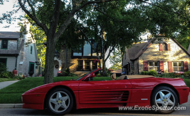 Ferrari 348 spotted in Shorewood, Wisconsin