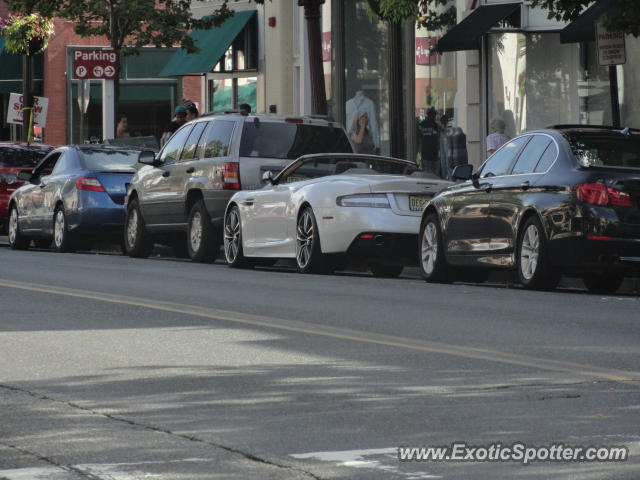 Aston Martin DBS spotted in Red Bank, New Jersey