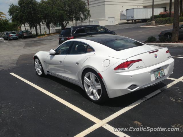 Fisker Karma spotted in Clearwater, Florida