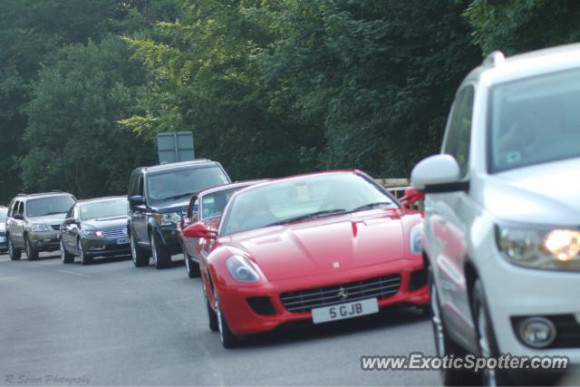 Ferrari 599GTB spotted in GoodWood, United Kingdom