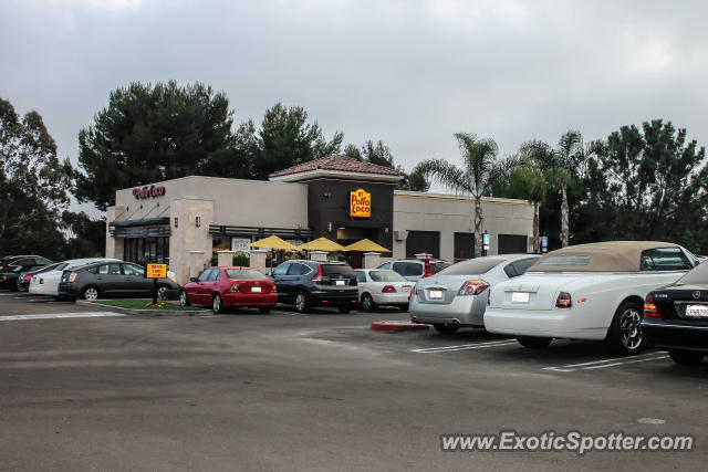 Rolls Royce Phantom spotted in Carmel Valley, California