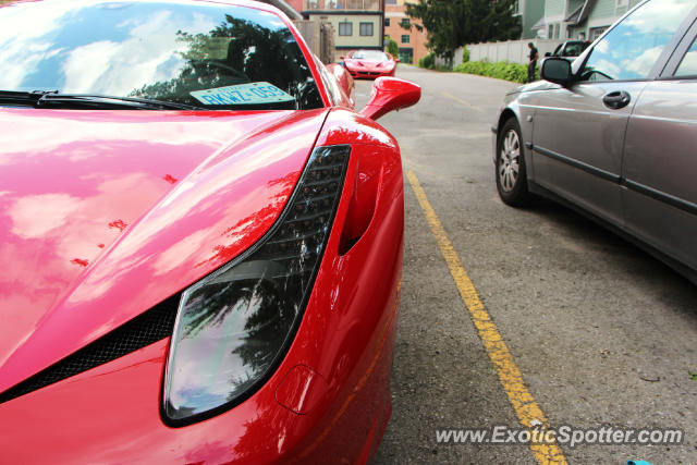 Ferrari 458 Italia spotted in London Ontario, Canada