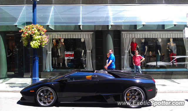 Lamborghini Murcielago spotted in Toronto, Ontario, Canada