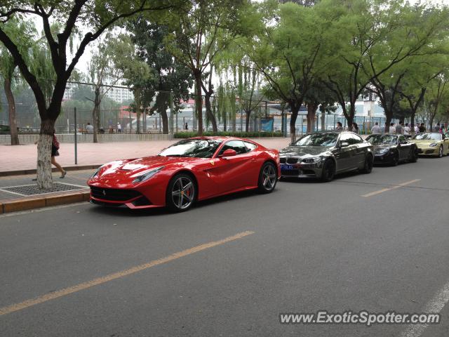 Ferrari F12 spotted in Beijing, China