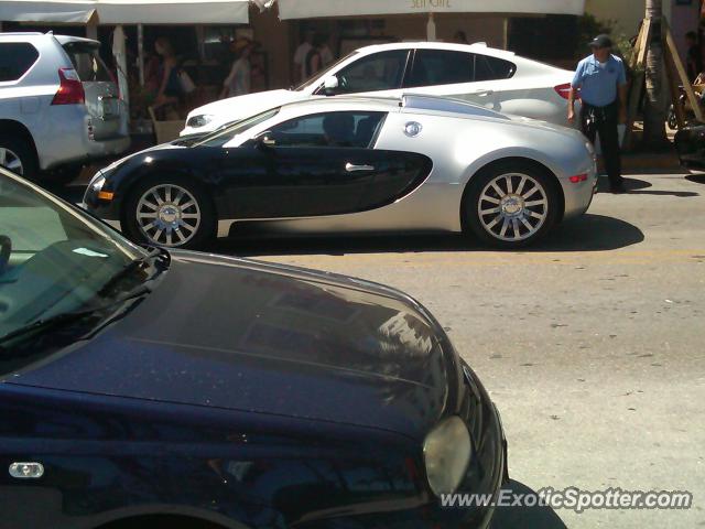 Bugatti Veyron spotted in Miami, Florida