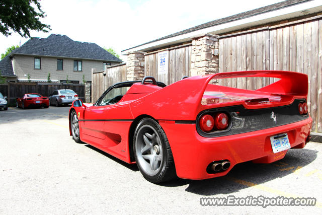 Ferrari F50 spotted in London Ontario, Canada
