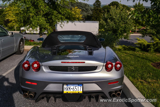 Ferrari F430 spotted in Hershey, Pennsylvania
