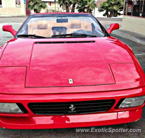Ferrari 348 spotted in Riverside, California