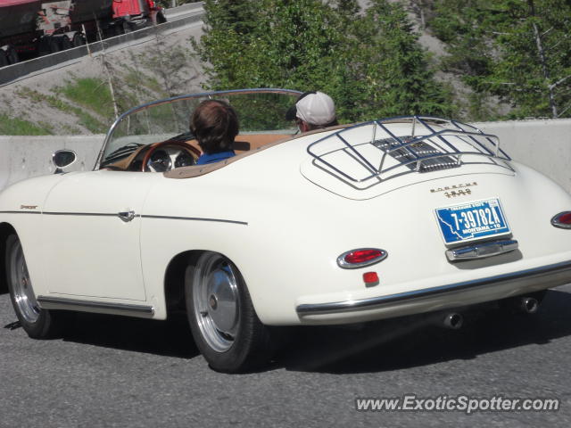 Porsche 356 spotted in Radium, Canada