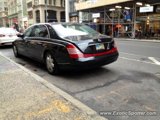 Mercedes Maybach spotted in Manhattan, New York