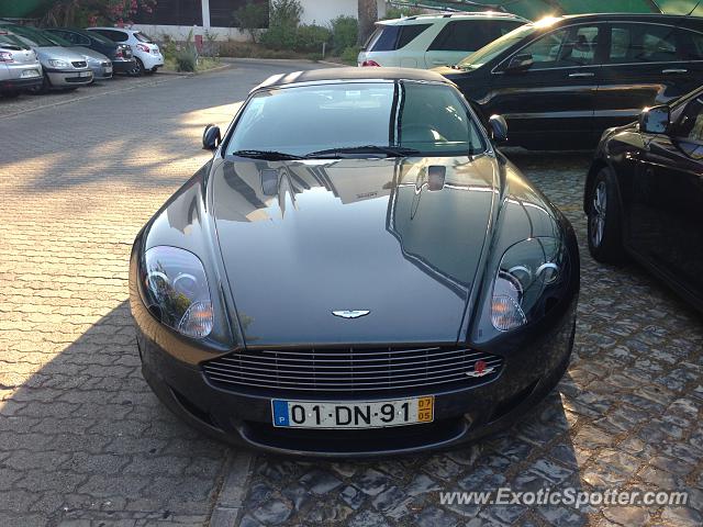 Aston Martin DB9 spotted in Vilamoura, Portugal
