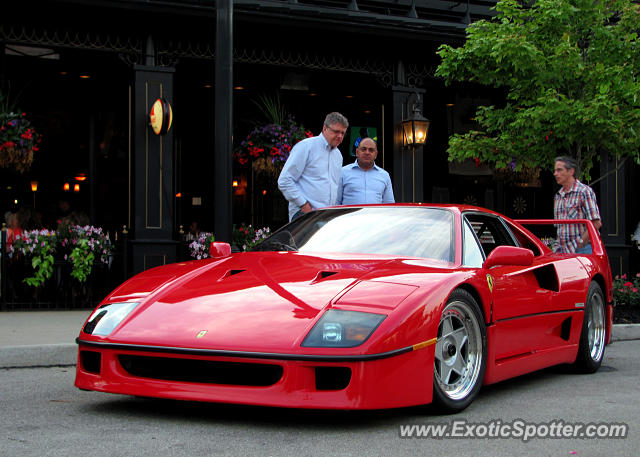Ferrari F40 spotted in Columbus, Ohio