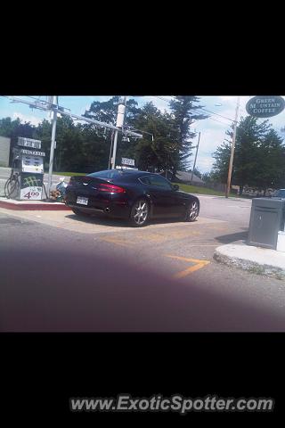 Aston Martin Vantage spotted in Old OrchardBeach, Maine