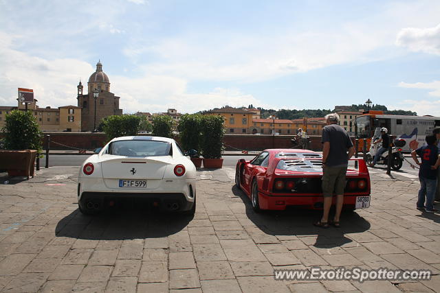 Ferrari F40 spotted in Florence, Italy