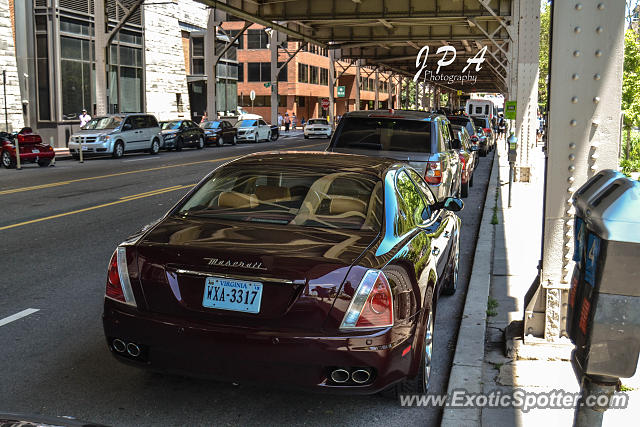 Maserati Quattroporte spotted in Georgetown, Maryland