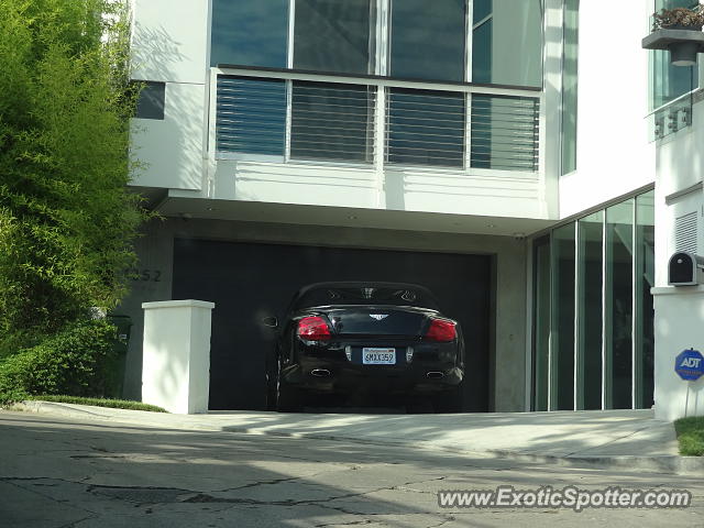 Bentley Continental spotted in Hollywood, California