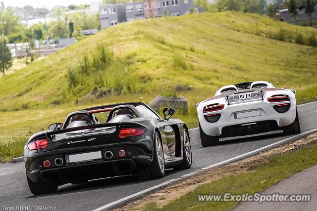 Porsche Carrera GT spotted in Boeblingen, Germany
