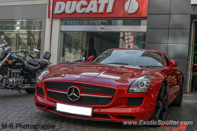Mercedes SLS AMG spotted in Sandton, South Africa