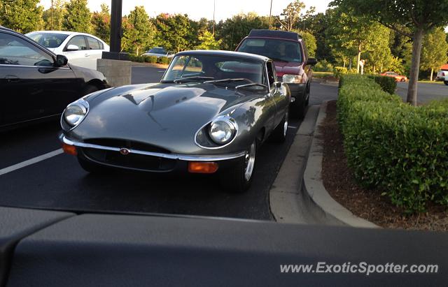 Jaguar E-Type spotted in Marietta, Georgia