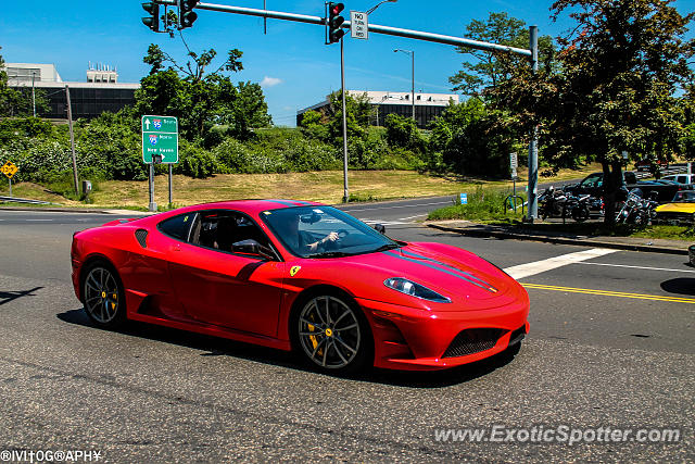 Ferrari F430 spotted in Greenwich, Connecticut