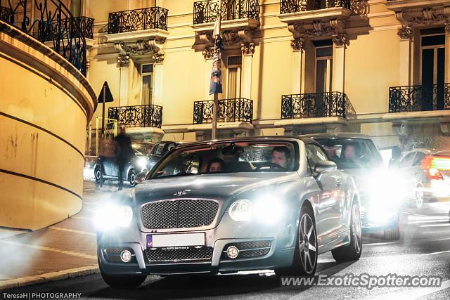 Bentley Continental spotted in Monaco, Monaco