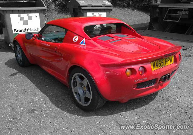 Lotus Elise spotted in Brands Hatch, United Kingdom