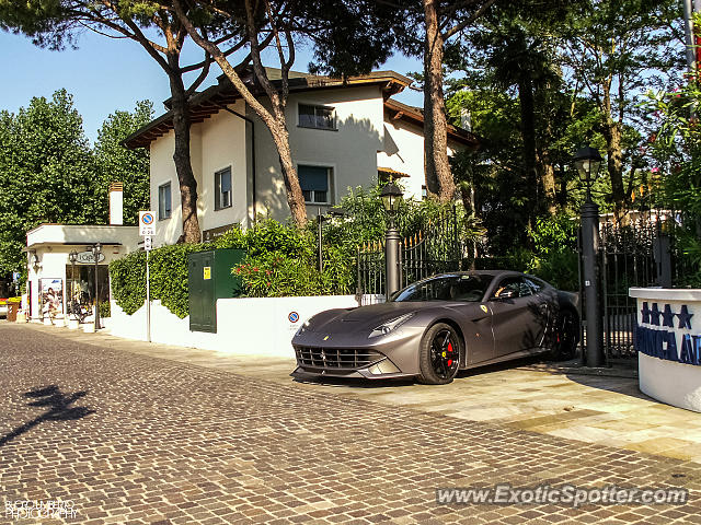 Ferrari F12 spotted in Jesolo Beach, Italy