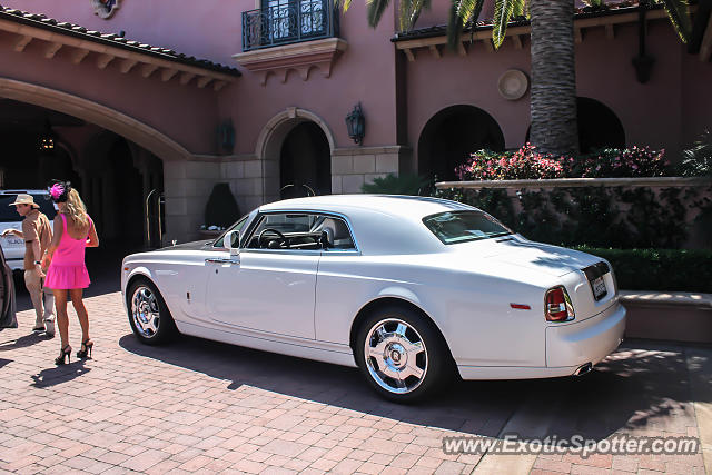 Rolls Royce Phantom spotted in Carmel Valley, California