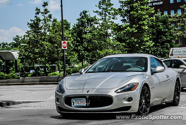 Maserati GranTurismo spotted in Boston, Massachusetts
