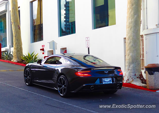 Aston Martin Vanquish spotted in Los Angeles, California