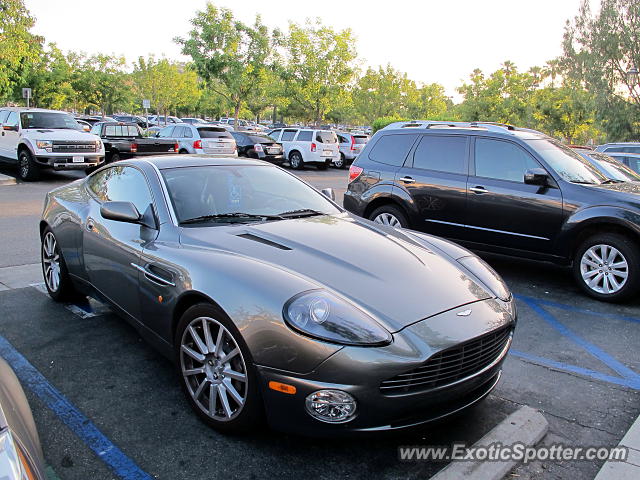 Aston Martin Vanquish spotted in Calabasas, California