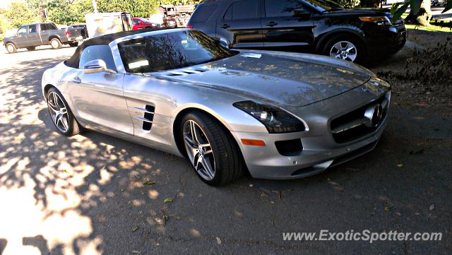 Mercedes SLS AMG spotted in Riverside, California