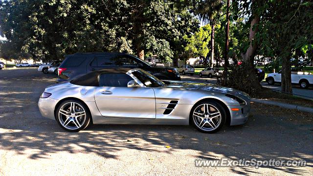 Mercedes SLS AMG spotted in Riverside, California