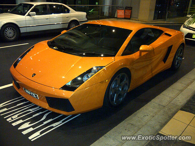 Lamborghini Gallardo spotted in Sydney, Australia