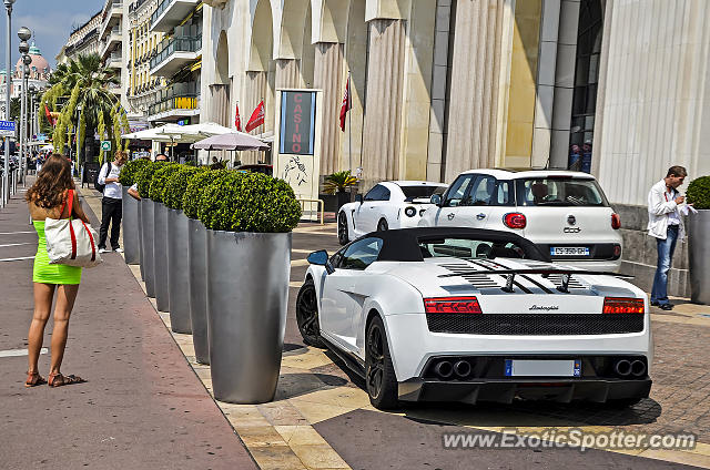 Lamborghini Gallardo spotted in Nice, France
