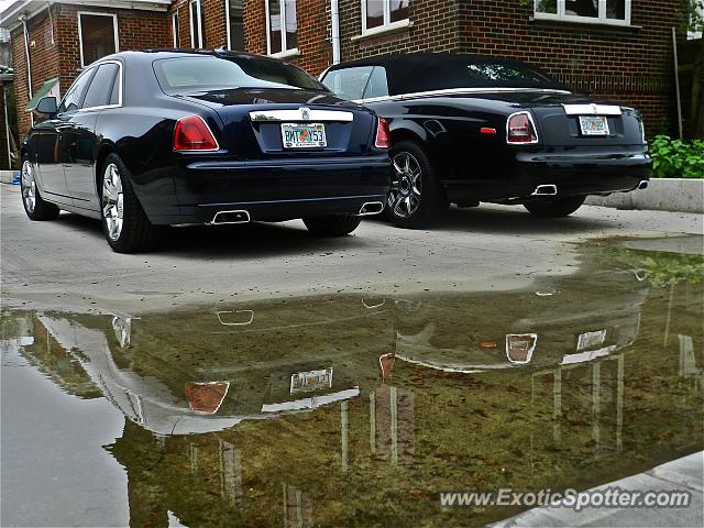 Rolls Royce Phantom spotted in Brooklyn, New York