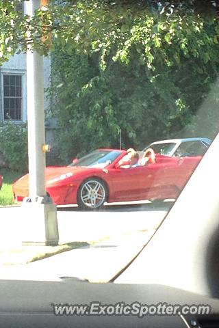 Ferrari F430 spotted in Chester, New Jersey