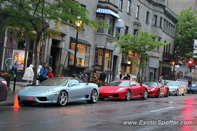 Ferrari 458 Italia spotted in Montreal, Canada