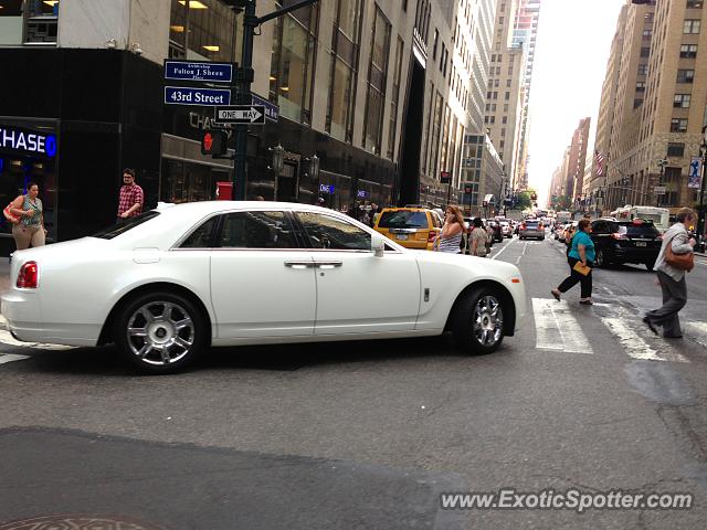 Rolls Royce Ghost spotted in New York City, New York