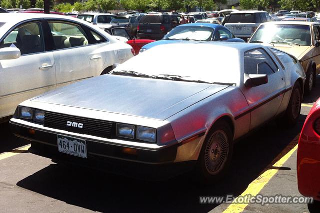 DeLorean DMC-12 spotted in Lakewood, Colorado