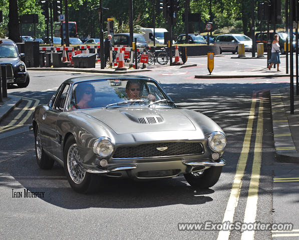 Aston Martin DB4 spotted in London, United Kingdom